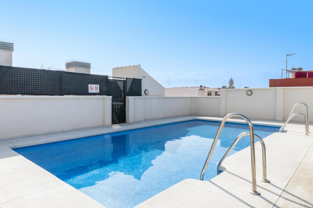 Appartement -malagasunapts-city Centre Terrace Pool Parking